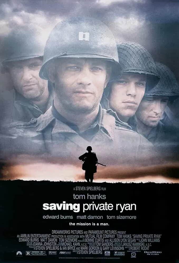 Saving Private Ryan (1998) Dual Audio Hindi Movie BluRay 480p [400MB] | 720p [1GB] | 1080p [4GB]