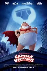 Captain Underpants The First Epic (2017) Dual Audio {Hindi-English} 480p [300MB] | 720p [100MB]