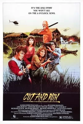 [18+] Cut and Run (1985) UNRATED Dual Audio {Hindi-English} 720p [500MB] HEVC BluRay