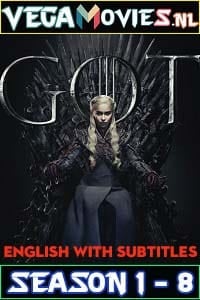 Game Of Thrones (Season 1 – 8) {English With Subtitles} Complete Series 480p | 720p | 1080p | 2160p 4K BluRay