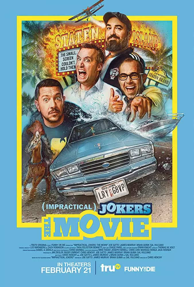 Impractical Jokers: The Movie (2020) Full Movie In English 480p [400MB] | 720p [900MB]