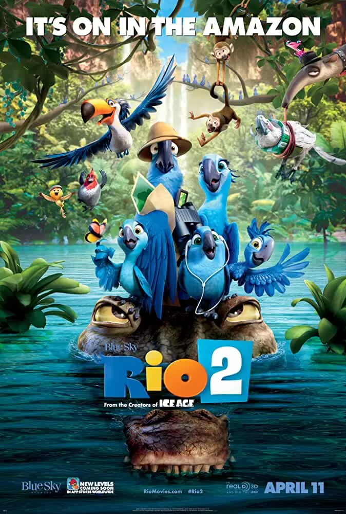 Rio 2 (2014) Dual Audio (Hindi-English) 480p [300MB] | 720p [1GB] | 1080p [2GB]