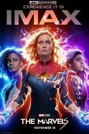 The Marvels (2023) iMAX-BluRay DSNP Dual Audio [Org (iT Hindi DDP 7.1) + English DDP 5.1] 720p [1.4GB] | 1080p [5.8GB] | 2160p [13.2GB]