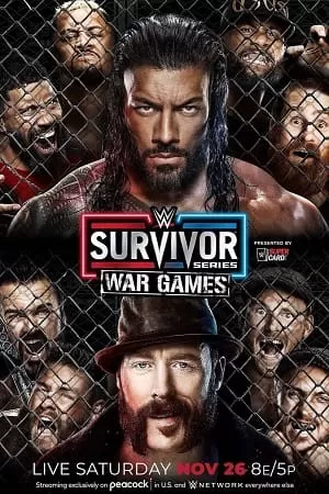 WWE Survivor Series WarGames (2022) English Full WWE Special Show 480p [500MB] | 720p [1.6GB]