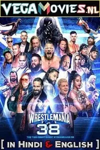 WWE WrestleMania 38 (2022) Dual Audio {Hindi-English} 480p | 720p WEB-DL