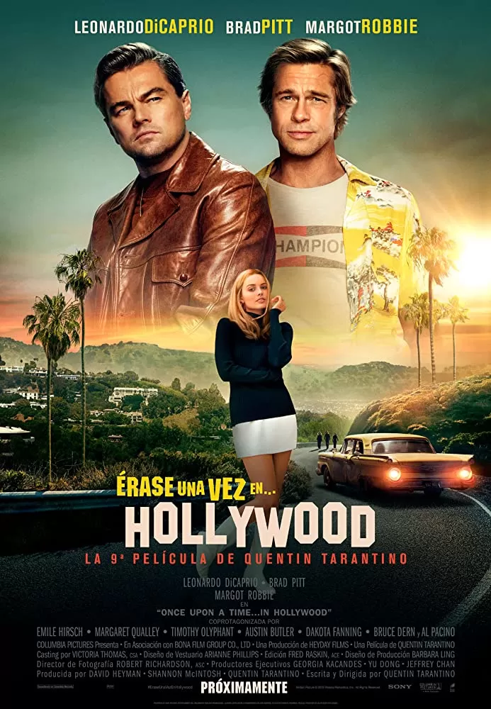 Once Upon a Time in Hollywood (2019) Dual Audio {Hindi-English} 480p [400MB] | 720p [1.4GB] | 1080p [3.3GB]